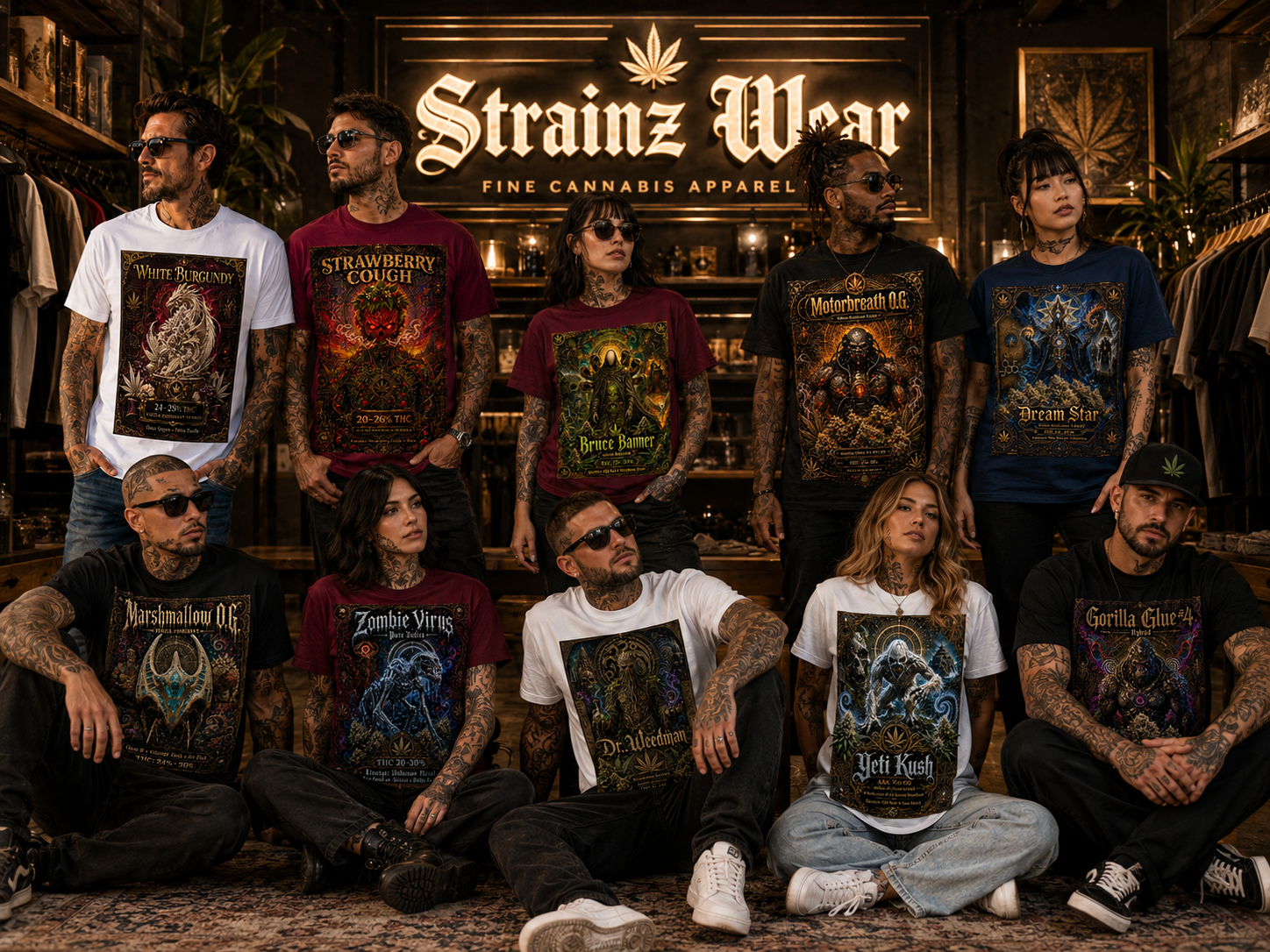 T-shirt Strain'Z