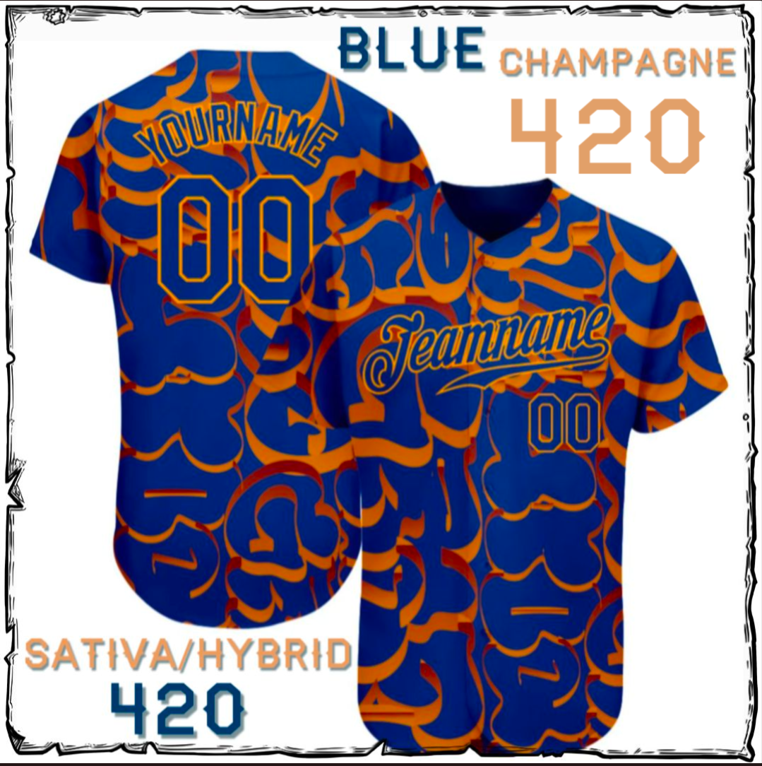 Blue Champagne Jersey