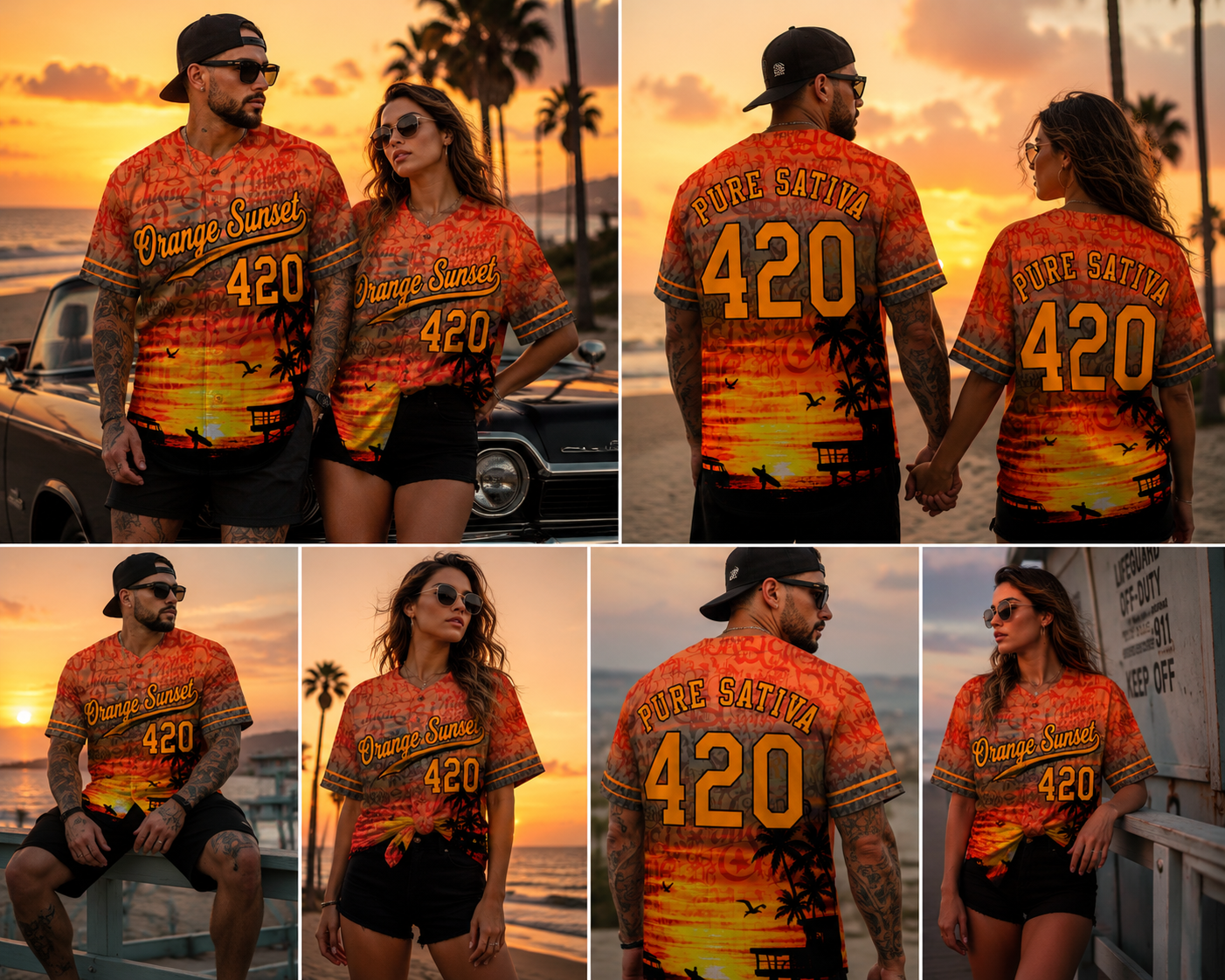 Orange Sunset Jersey