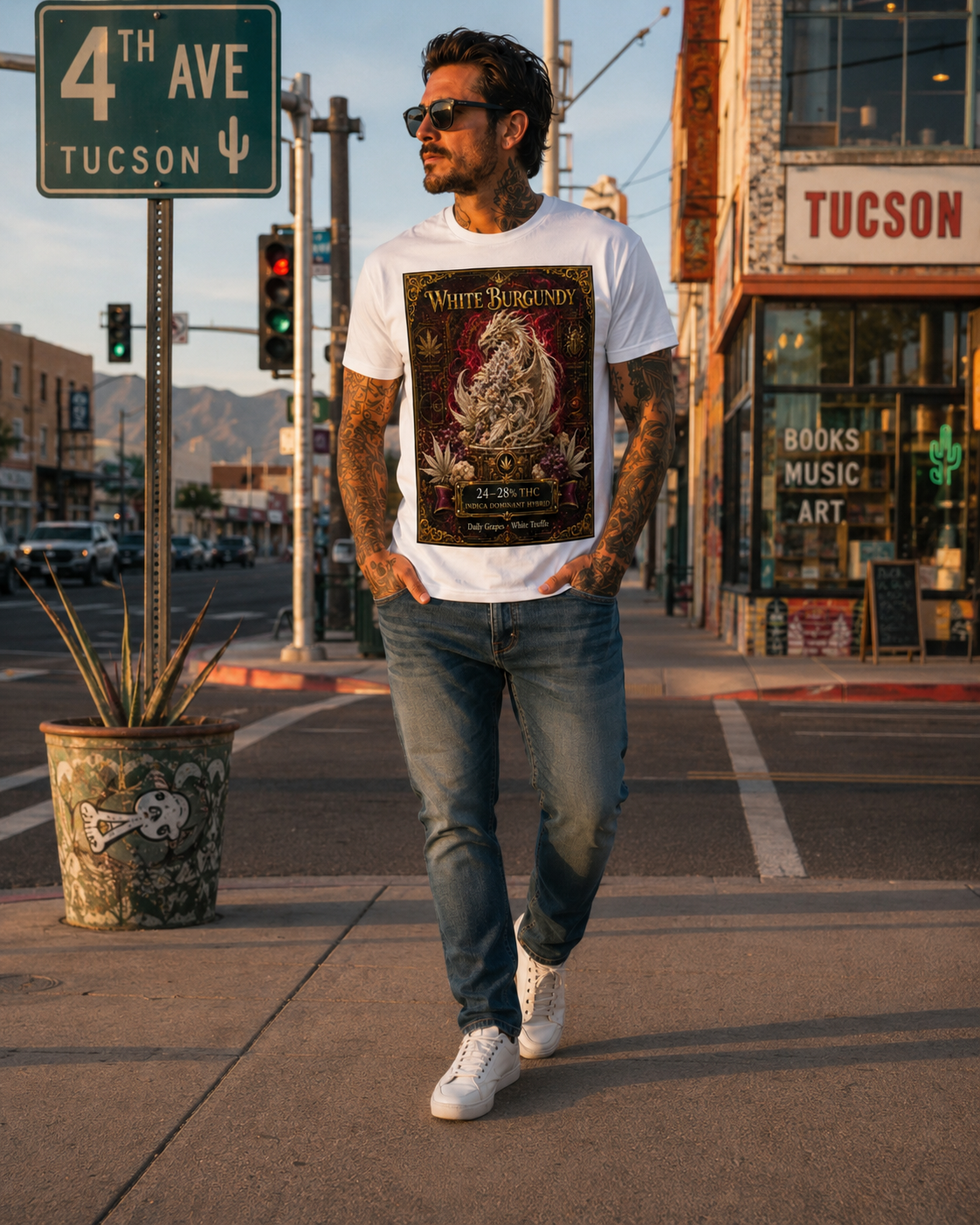 White Burgundy (T-shirt)
