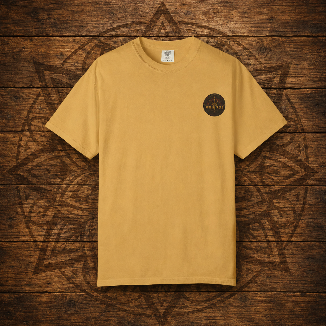 Godfather OG Leaf Graphic T-Shirt | Cannabis Leaf Back Print