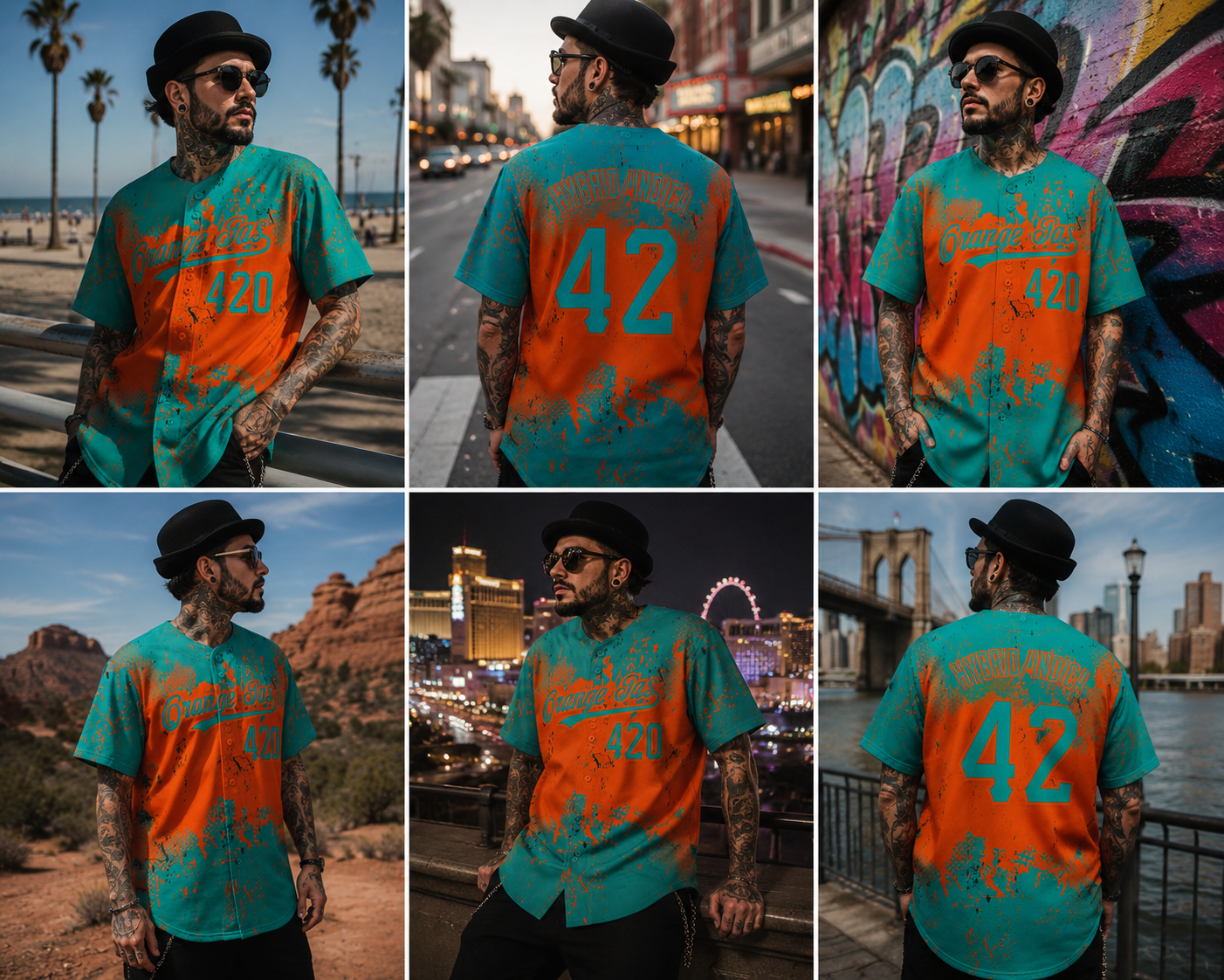 Orange Gas Jersey