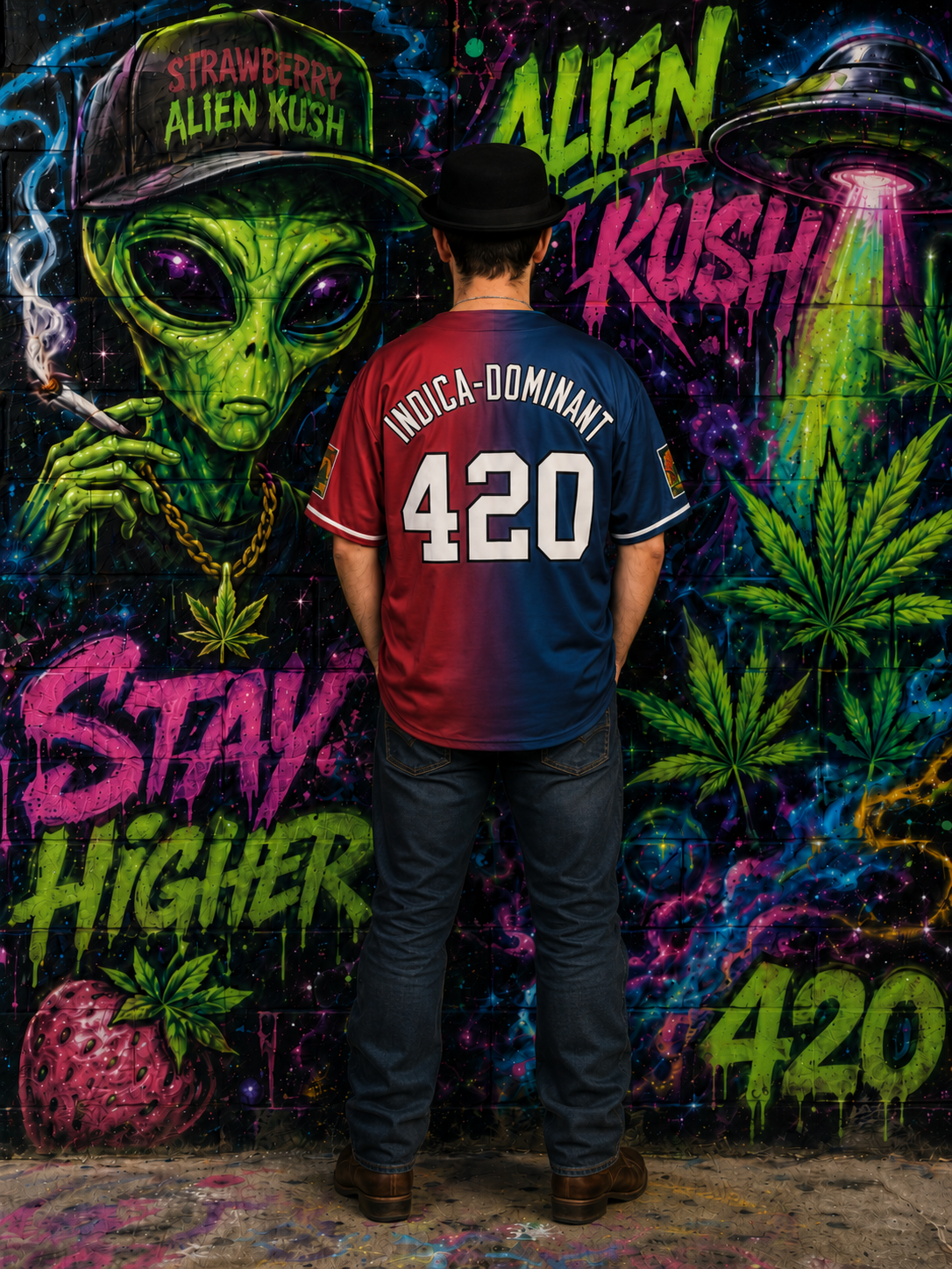 Strawberry Alien Kush Jersey