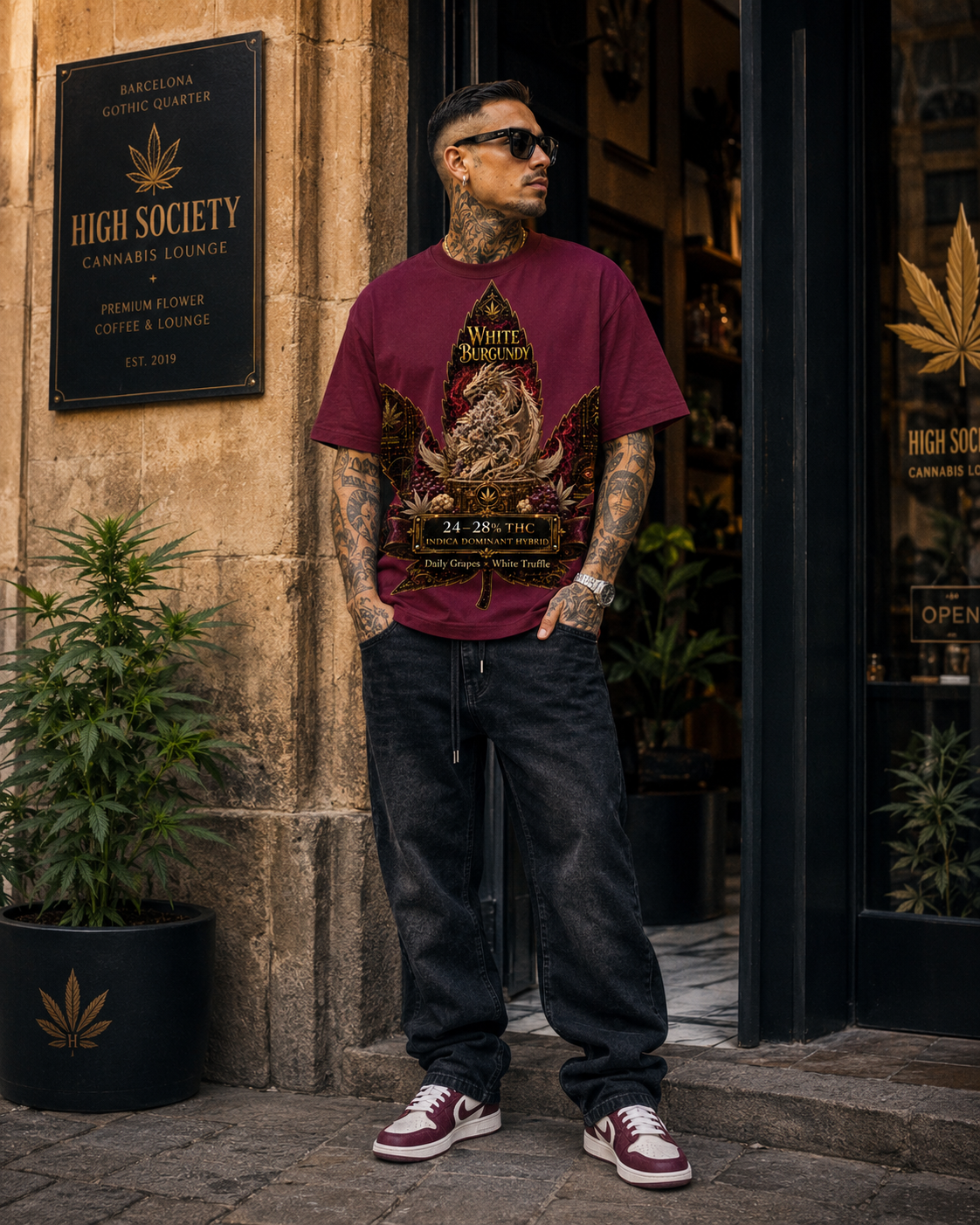White Burgundy (T-shirt)