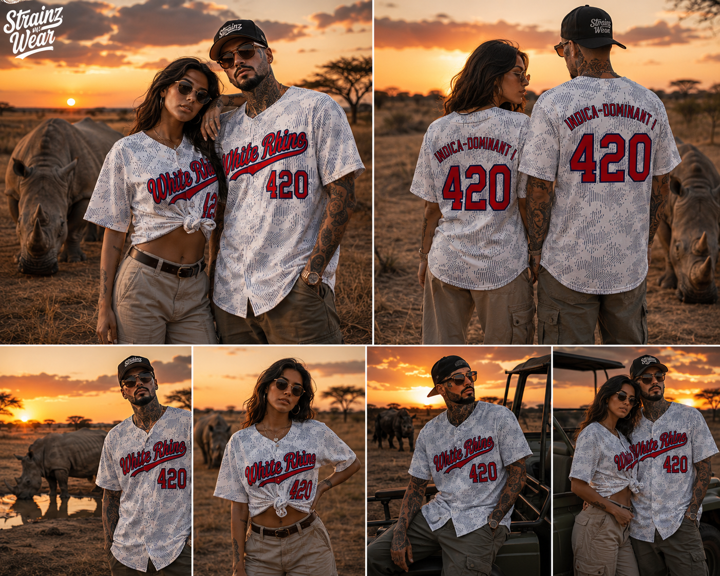 White Rhino Jersey
