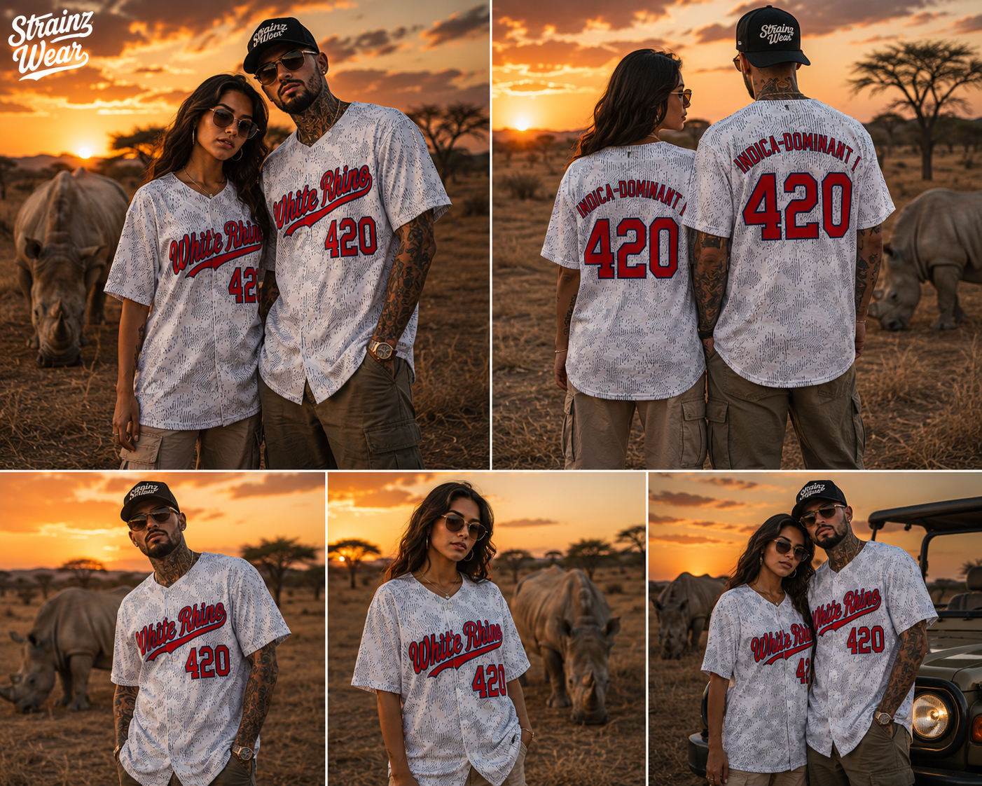 White Rhino Jersey