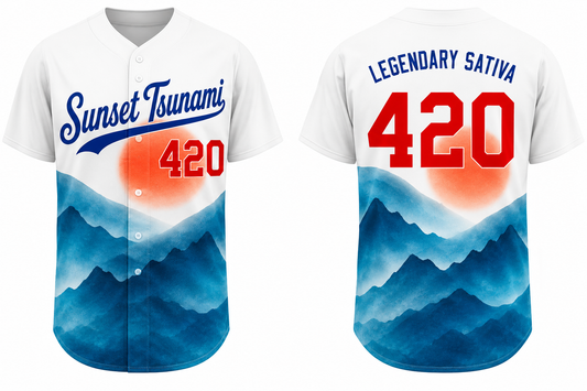 Sunset Tsunami Jersey