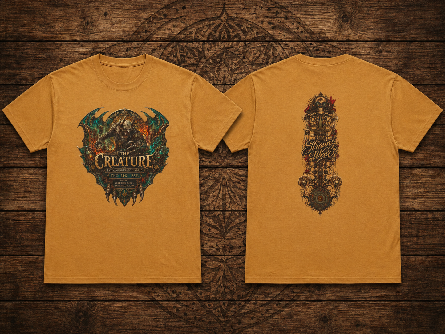 The Creature graphic tee | Mythic monster design, fantasy horror