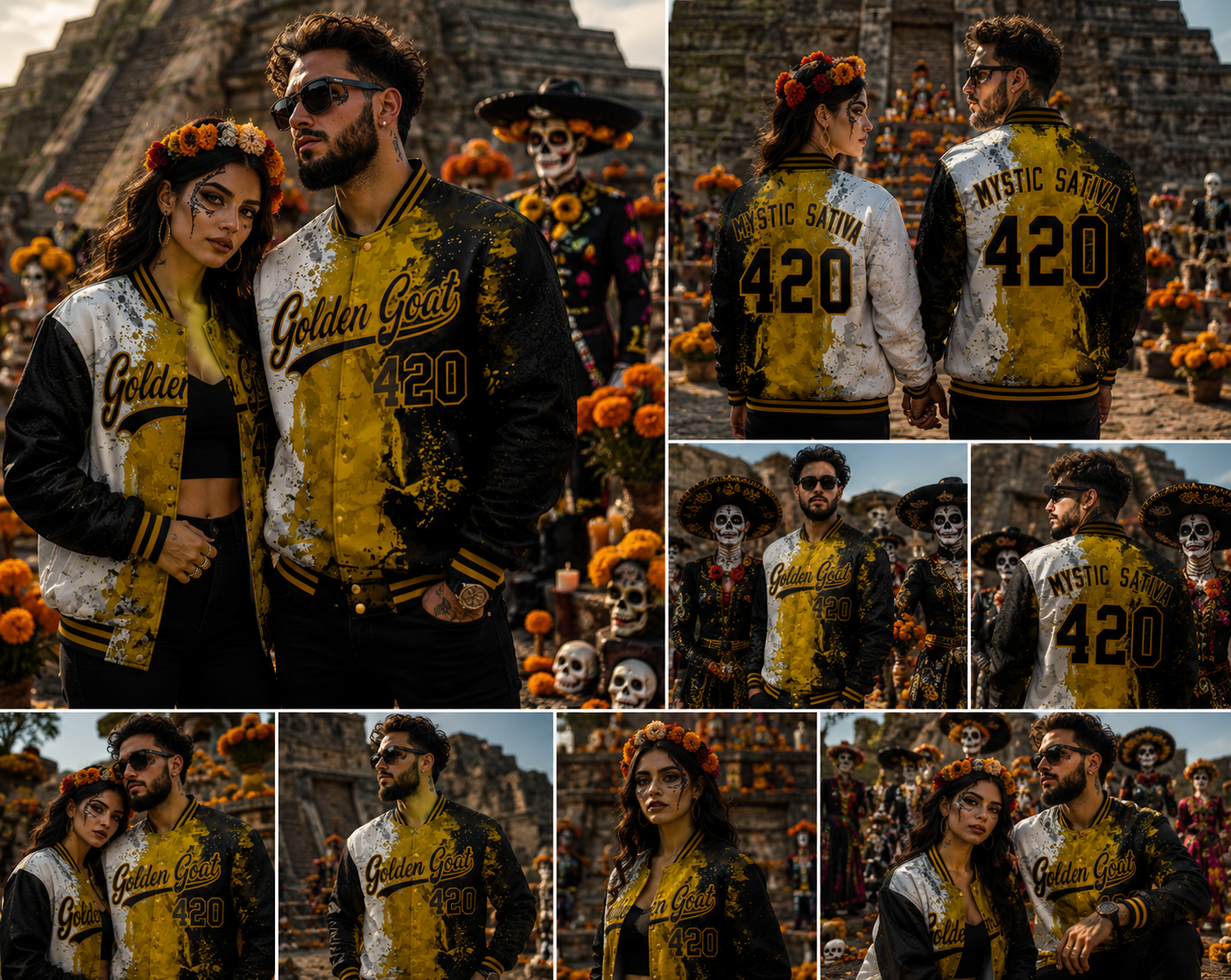 Golden Goat (Bomber Jacket)