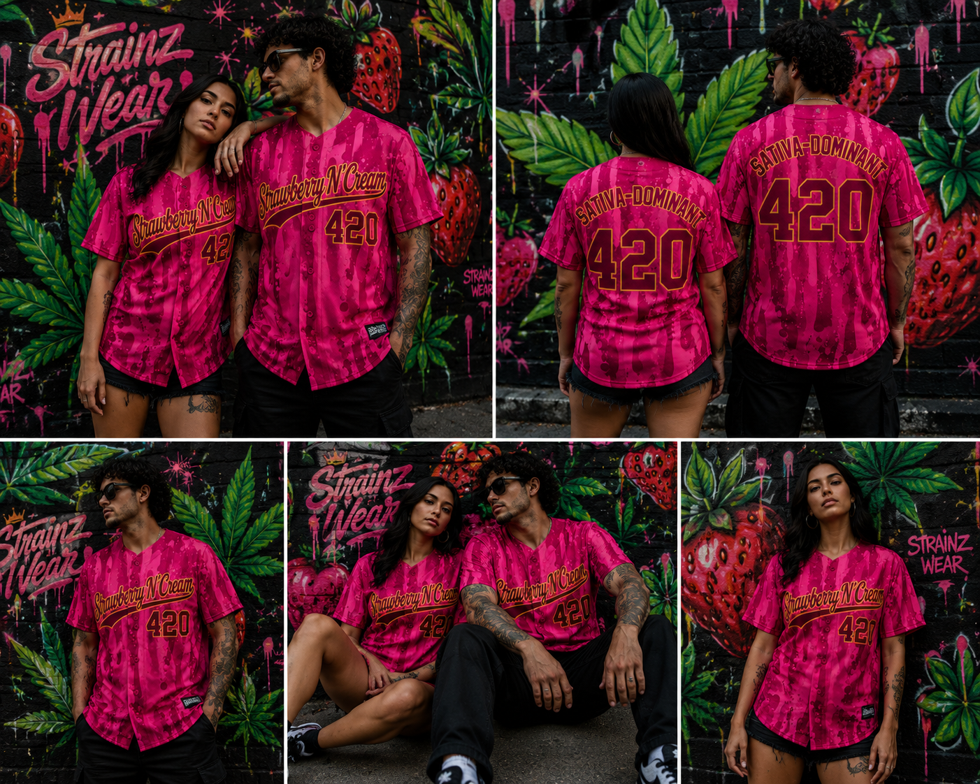 Strawberry N' Cream Jersey