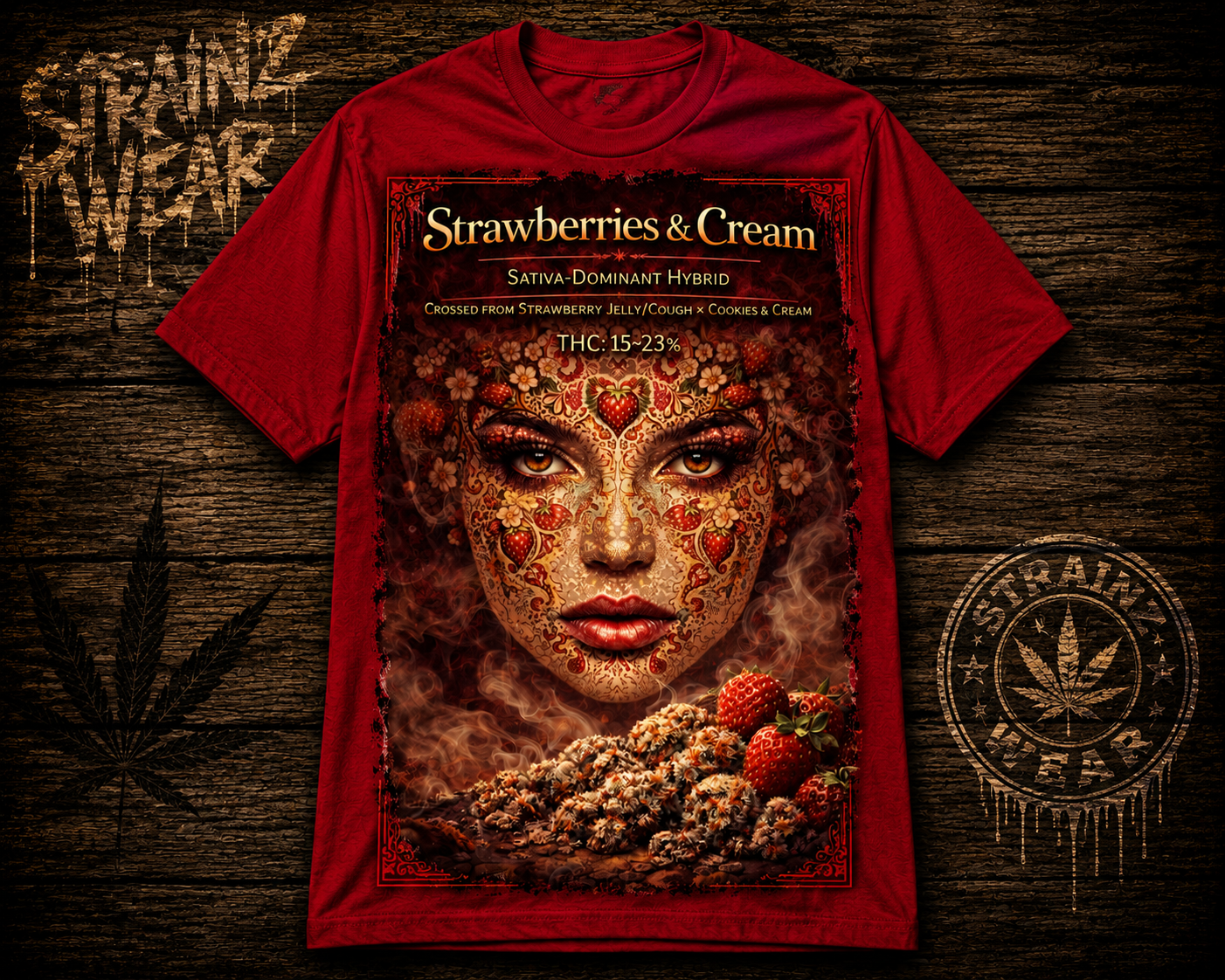Strawberries & Cream (Tshirts)