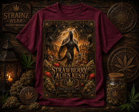 Strawberry Alien Kush (T-shirt)
