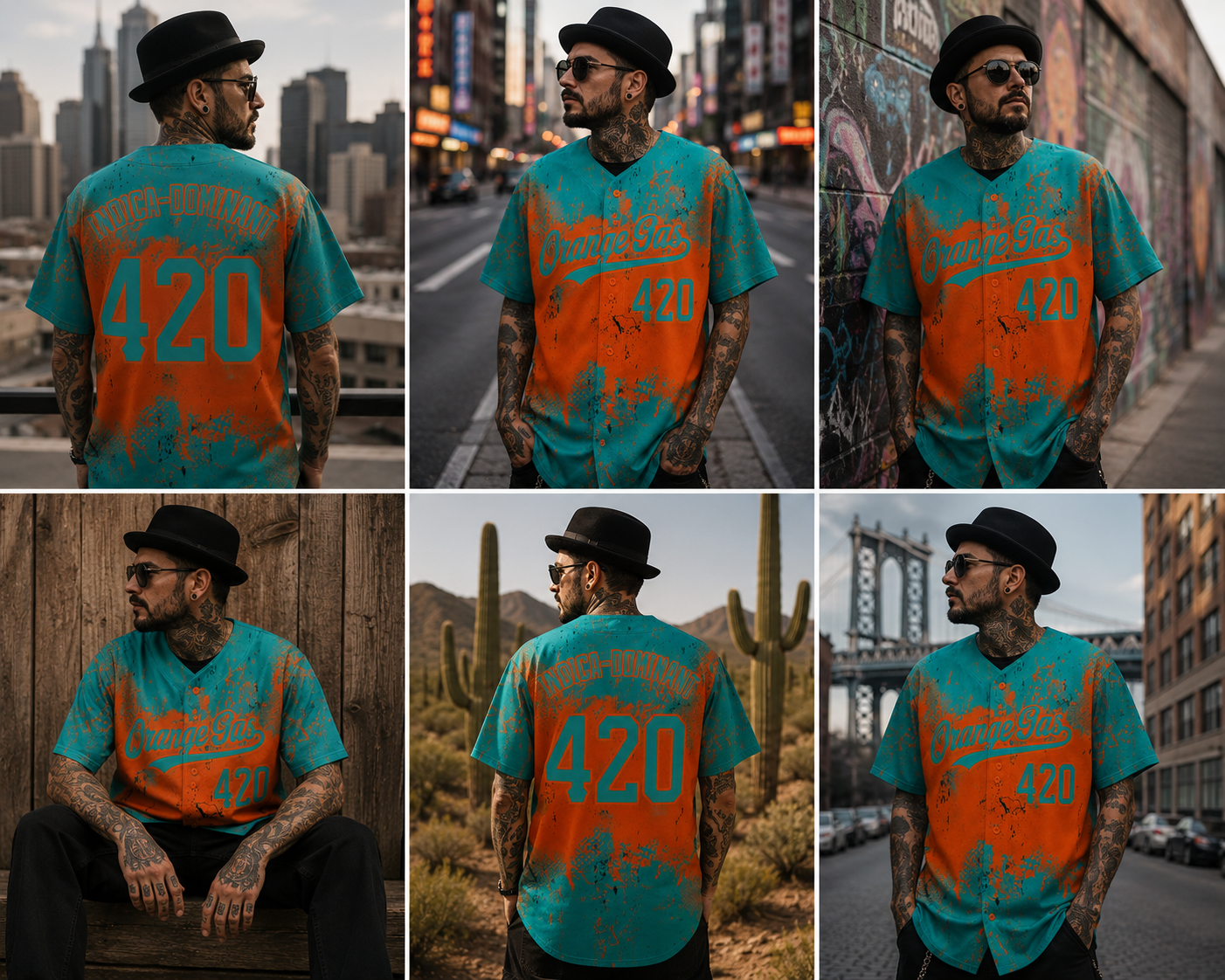 Orange Gas Jersey