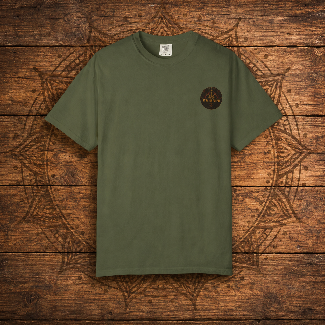 Godfather OG Leaf Graphic T-Shirt | Cannabis Leaf Back Print