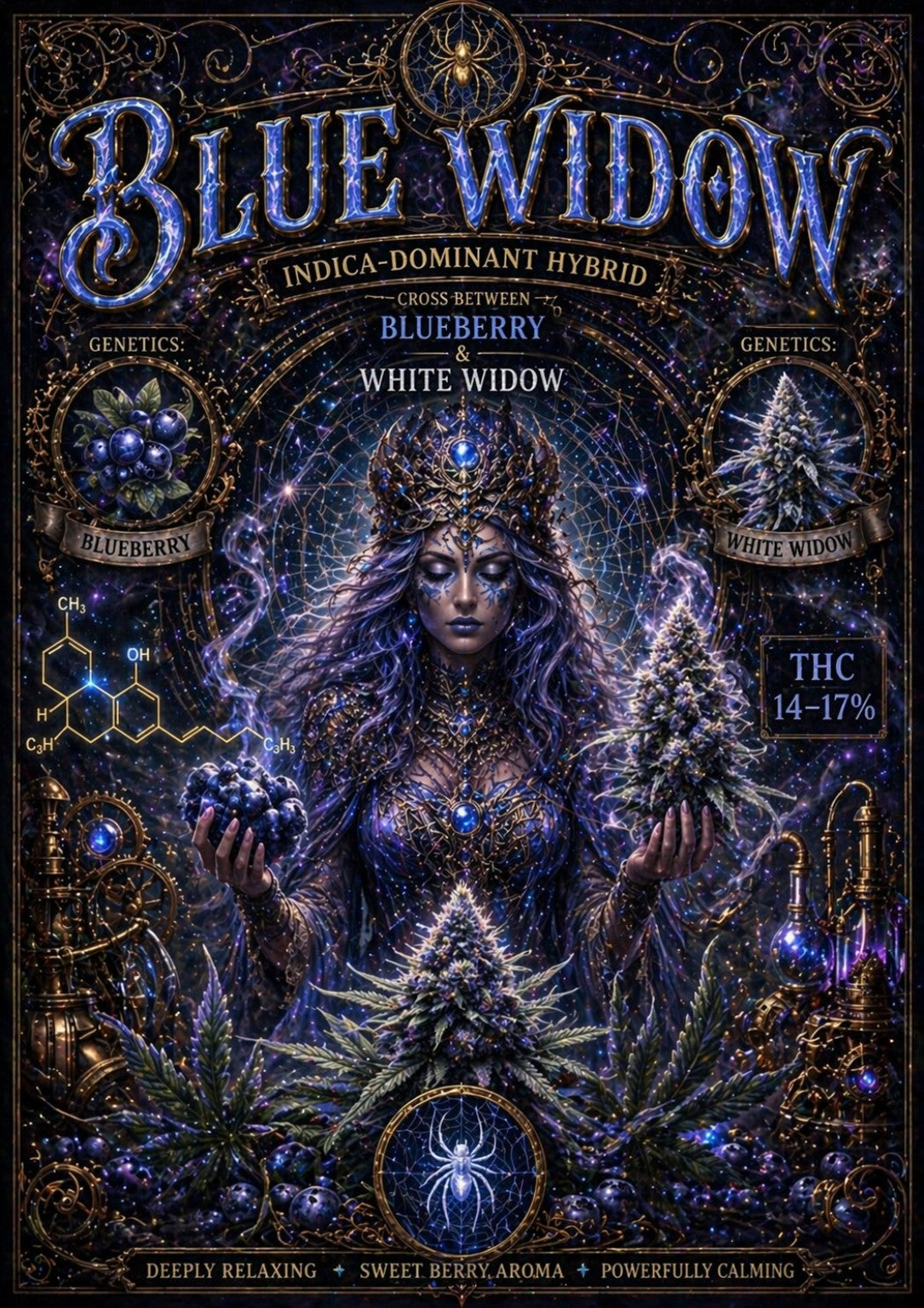 Blue Widow (T-shirt)