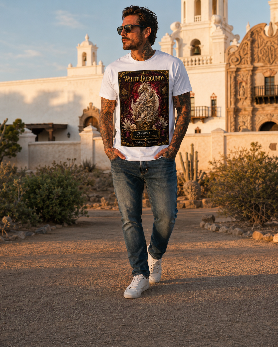 White Burgundy (T-shirt)