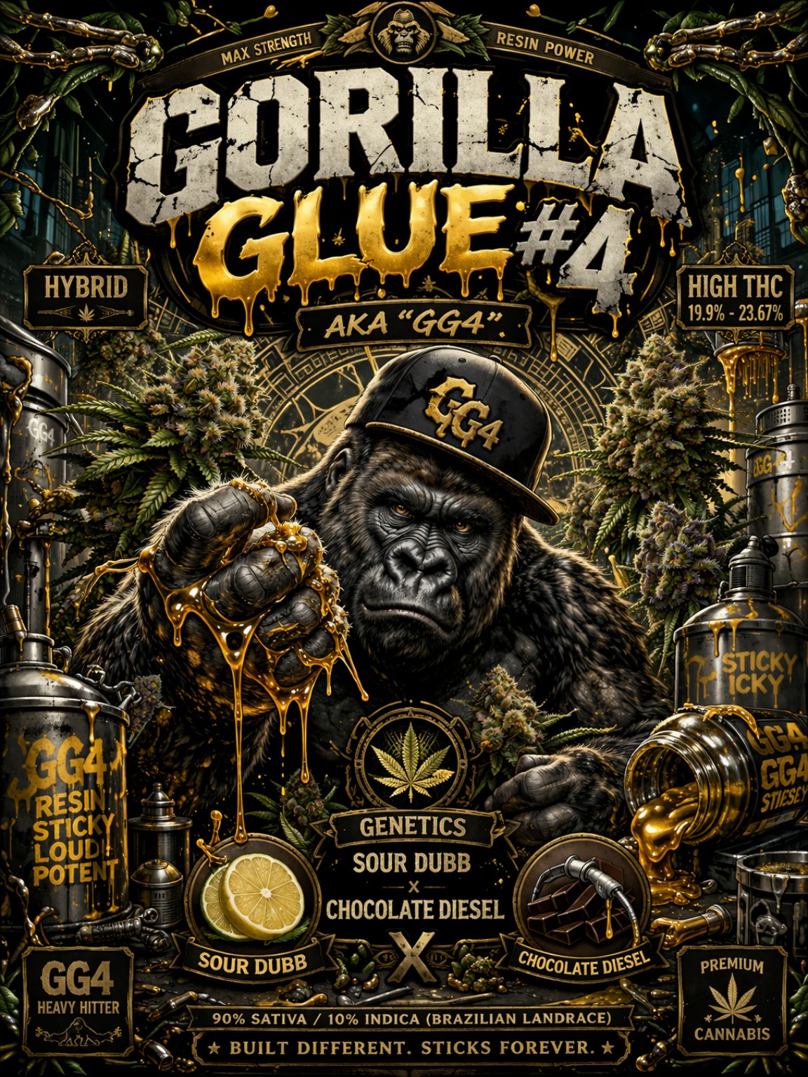 Gorilla Glue #4-GG4 (T-shirt)