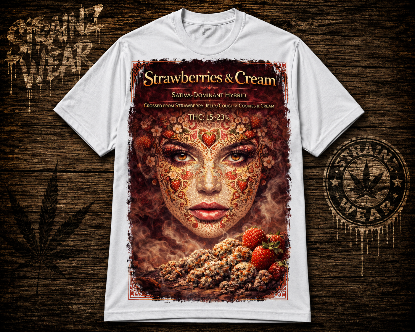 Strawberries & Cream (Tshirts)