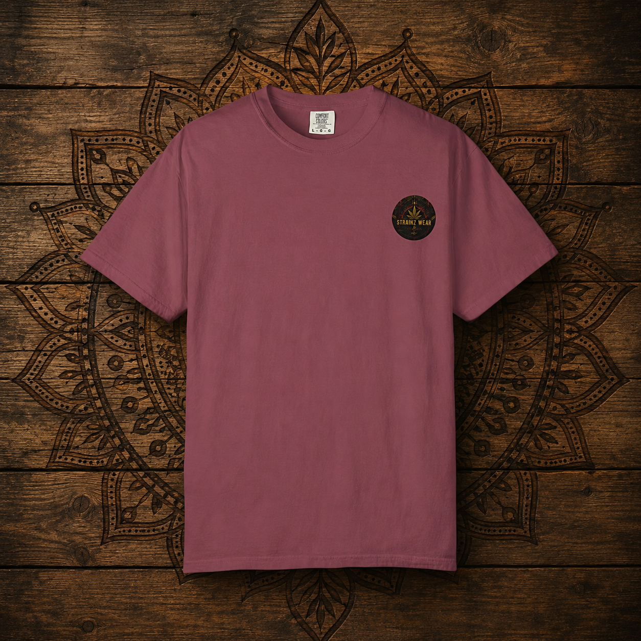 Godfather OG Leaf Graphic T-Shirt | Cannabis Leaf Back Print