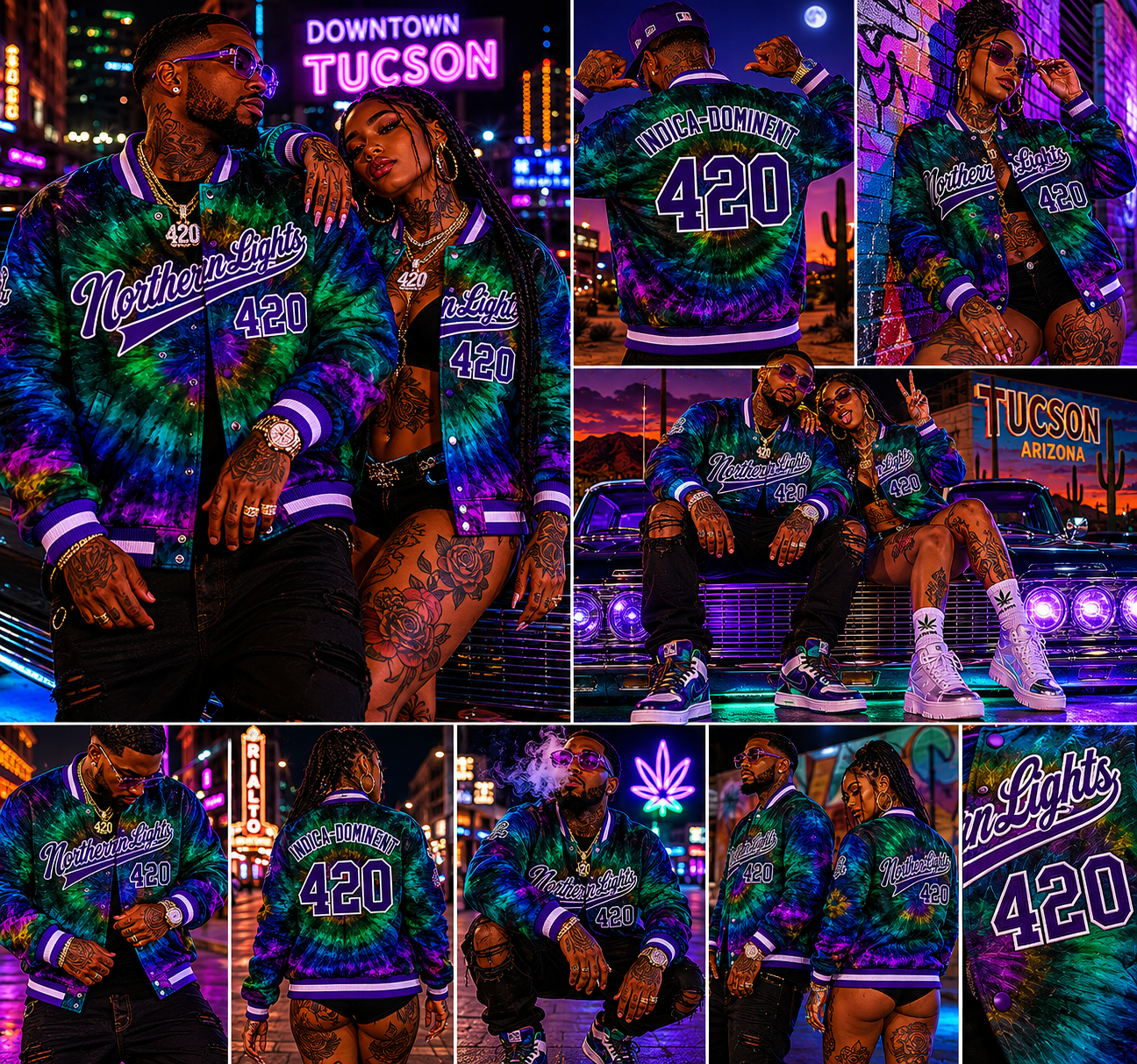 Northern Lights (Bomber Jacket)