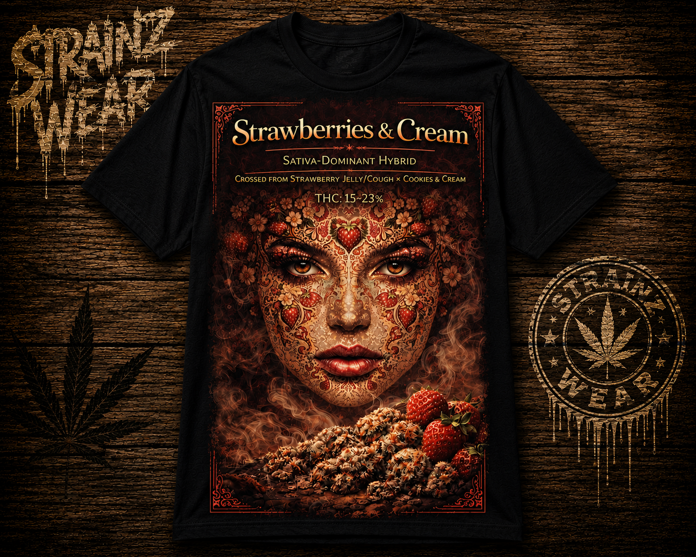 Strawberries & Cream (Tshirts)